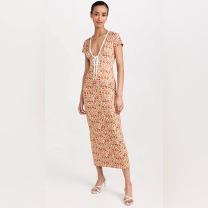 RESA Farrah dress in fleetwood floral midi